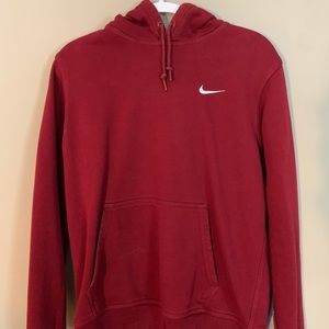 Burgundy Nike Hoodie